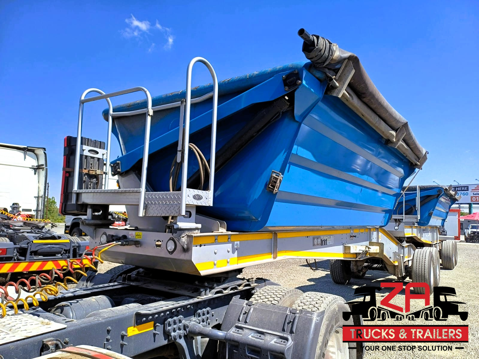 2023 LEADER 18 CUBE SIDE TIPPER TRAILER #53345